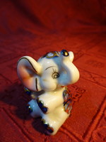 Em & em exclusive German porcelain elephant, height 4.5 cm. He has!