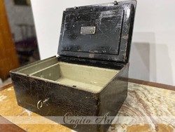 Antique Viennese money box / safe