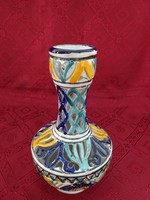 Porcelain vase, hand-painted, openwork pattern, height 21 cm. He has!