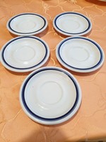 Alföldi porcelán  kék csíkos tányér 5 db eladó! Pótlásnak