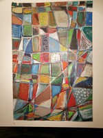 "Mozaik" - Olajfestmény