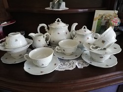 Antik Zsolnay teás készlet 
