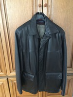 TOMMY HILFIGER Men's Leather Jacket for Winter