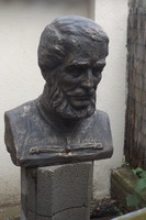 Ritka Kossuth Lajos kő szobor kb 65cm 90Kg mellszobor  bronz irozott
