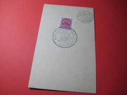 Sepsiszentgyörgy visszatért  1940 emléklap + bélyegzés