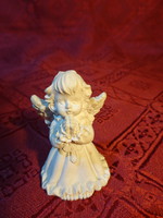 Plaster snow-white angel, height 5 cm. He has!