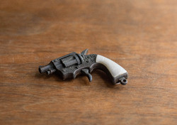 Miniatűr Cobra Automatic pisztoly - retro játék pisztoly - mini fegyver