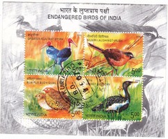 India commemorative stamp block 2006