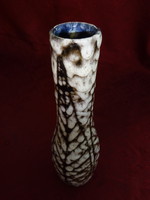 Glazed ceramic vase, height 27 cm. He has!