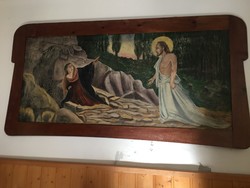 Régi szentkép festmény
