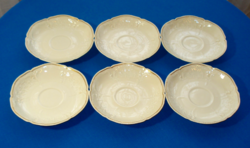 6 pcs Rosenthal Sanssouci cream-colored small plates