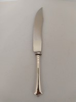 Ezüst tálaló kés nagy kés hússzeletelő kés