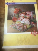 Dél-magyarországi Húsipari Részvémytársaság 1999. évi falinaptár