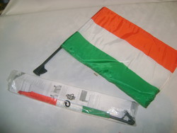 Autós zászló - nemzeti színű - két darab - újak