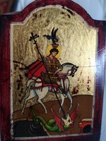 Szent György a sárkánnyal ikon.