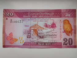 Srí Lanka 20 rupees 2010 UNC