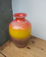 Beautiful retro industrial art company vase, collector's item, nostalgia, 25 cm high rare beauty