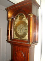 Baroque standing clock from the 1780s