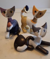 Goebel porcelán szerencsehozó cicák