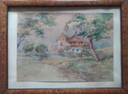 Mrs. Aless Gerhardt: chapel. Beautiful watercolor