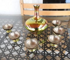 Yerevan metal brandy set