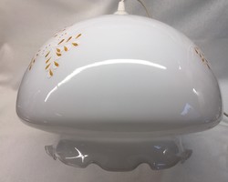 Üveg lámpabúra, lámpaernyő konyhai, festett