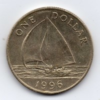 Bermuda 1 Dollár, 1996