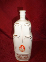 Czechoslovakian porcelain brandy bottle, height 26 cm. Cordial - medoc. He has!