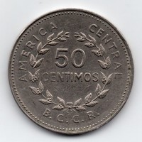 Costa Rica 50 centimos, 1978
