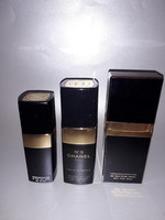 EXKLUZÍV Vintage - COCO CHANEL - tester parfümös üveg arany fekete színben darabár