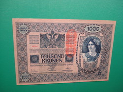 1000 korona 1902  DÖ pecséttel, aUNC