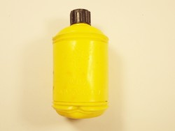 Retro WU 2 hajmosóolaj sampon műanyag flakon domború felirat - KHV gyártó - 1970-es évekből