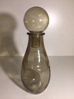 Füst színű öntött butelia üveg dugóval (13)