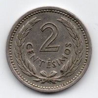 Uruguay 2 centésimos, 1953