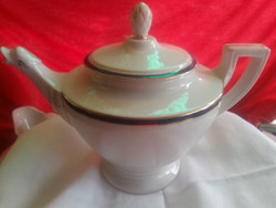 Porcelán teás kancsó kiöntő Art Deco Schlaggenwald