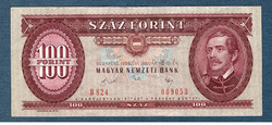 100 Forint 1989 VF ropogós