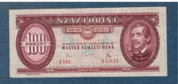 100 Forint 1975 VF ropogós