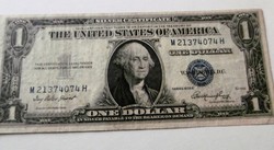 USA 1 Dollár kék pecsét ritkább T1-2
