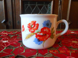 Large zsolnay poppy mug, 0.6 dl