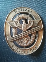 Harmadik Birodalmi Polizei sasos jelvény Schi Fuhrer