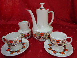 Hollóház porcelain, coffee set for two people, six pieces. He has!