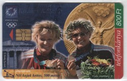   Magyar telefonkártya 0044    2004 Athén érmesei   15.000.db-os