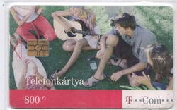 Magyar telefonkártya 0093    2005  Gitáros. Október 50.000 Db-os