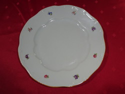 Zsolnay porcelain, antique, flat plate with shield seal, diameter 23.5 cm. He has!