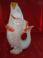 Russian porcelain, fish drink spout, height 23.5 cm. He has!