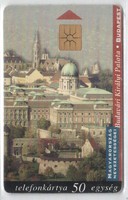 Magyar telefonkártya 0065    1998 Budavári. K. palota GEM 3  85.000 Db