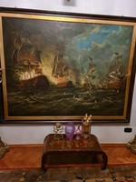 Old huge painting