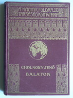 CHOLNOKY JENŐ, BALATON 1937, 120 KÉPPEL, (RITKASÁG) KÖNYV JÓ ÁLLAPOTBAN