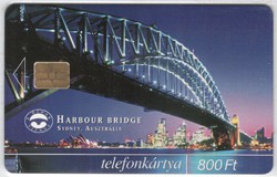 Magyar telefonkártya 0162    2000 Harbour Bridge    200.000 Db-os