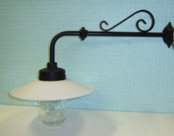 Kültéri lámpa vas öntöttvas lámpa